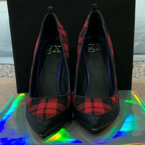 GX by Gwen Stefani plaid high heels
